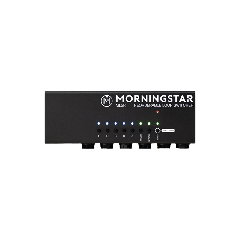 Morningstar / ML5R =Reorderable Loop Switcher=【★ループの自在な順番変更に対応！MIDIコントロール専用5ループスイッチャー！★】