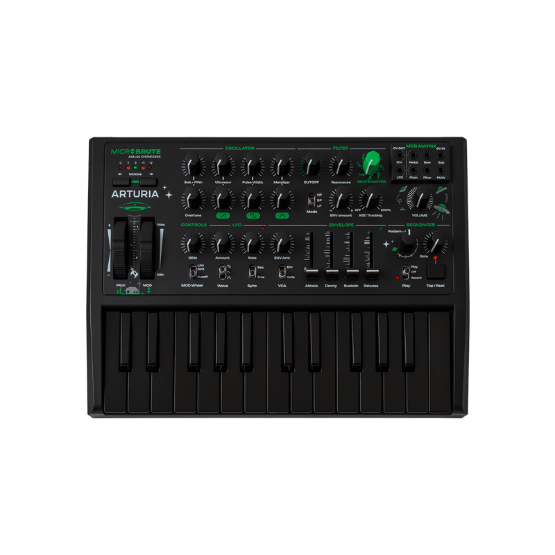 Arturia / MicroBrute UFO =アナログ‧モノフォニック‧シンセサイザー=