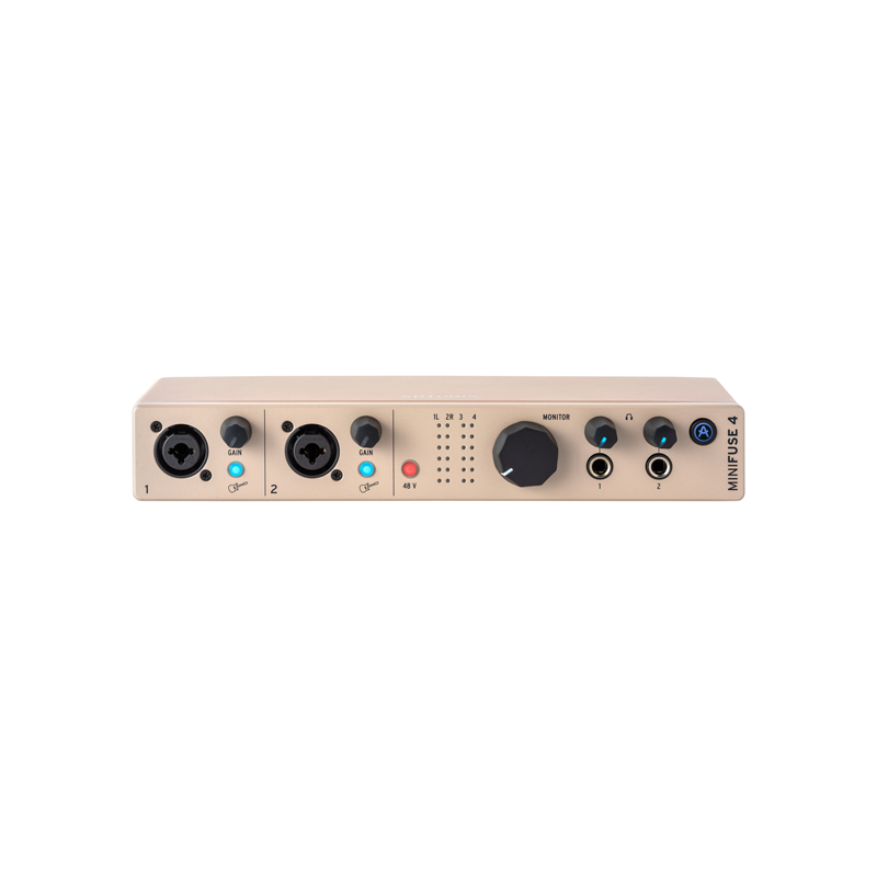 Arturia / MiniFuse 4 Champagne =デスクトップ‧オーディオ‧インターフェース=【★2025年7月20日発売予定！ご予約受付中です！！★】