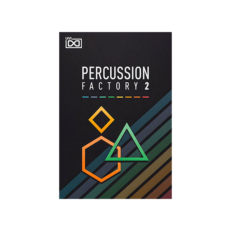 UVI / Percussion Factory 2【★リズムを追求するための究極のパーカッション演奏ツール！★】