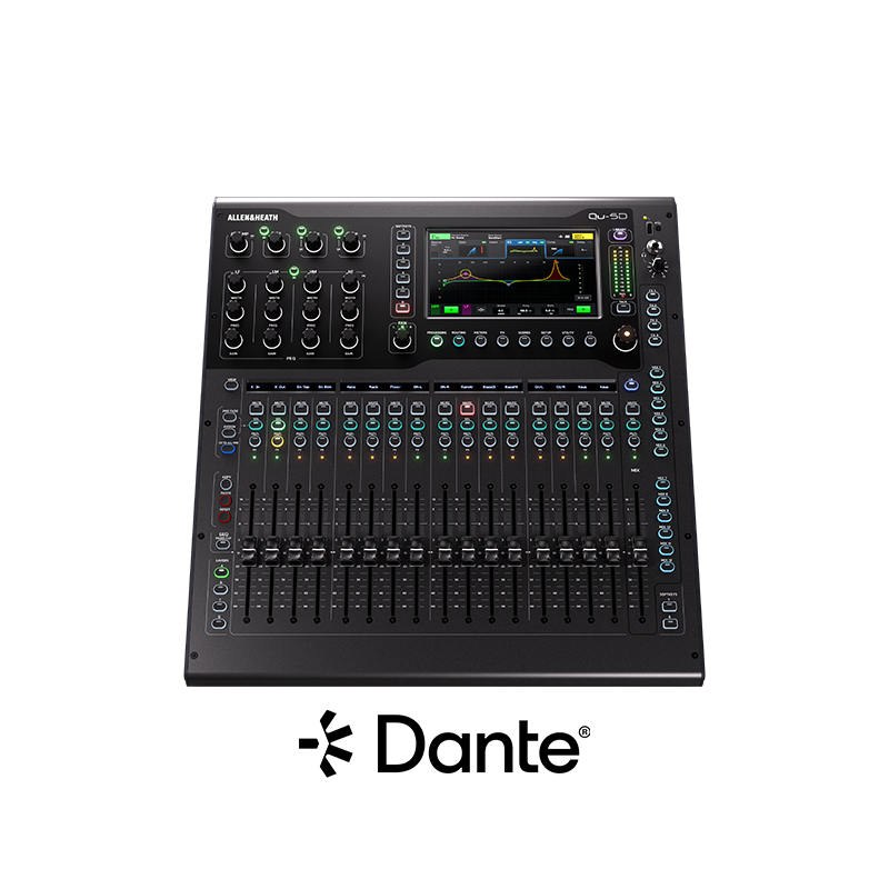 Allen & Heath / Qu-5D =デジタル・ミキシングコンソール (16+1 フェーダー、Dante 搭載)=【★2025年9月中旬(頃)発売予定！ご予約受付中です！！★】