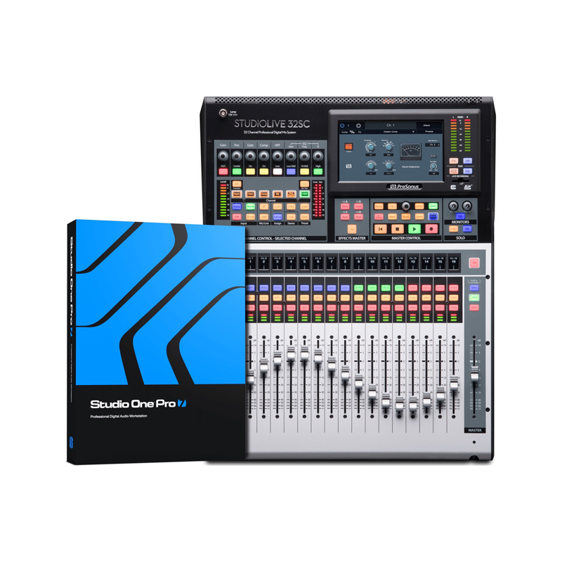 PreSonus / StudioLive® Series III 32SC Digital Console Mixer =国内正規品=【★ポータブルな40チャンネル・デジタル・ミキサーとUSBオーディオ・インターフェース！★】【★PreSonus セレクトセール！期間:~2025年8月31日まで！！】【★対象製品にStudio One Pro 7 or Atudio One Artist 6 永続版がバンドル！期間:〜2025年12月31日まで！！★】