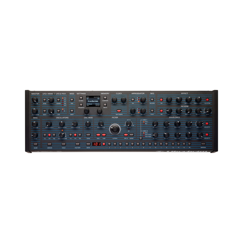 Oberheim / TEO-5 Module =Compact and Powerful 5-voice Poly Synth Module=【★豊かな Oberheim サウンドと直感的な操作性を コンパクトに凝縮したデスクトップ・バージョン！★】【★店頭展示予定です！★】