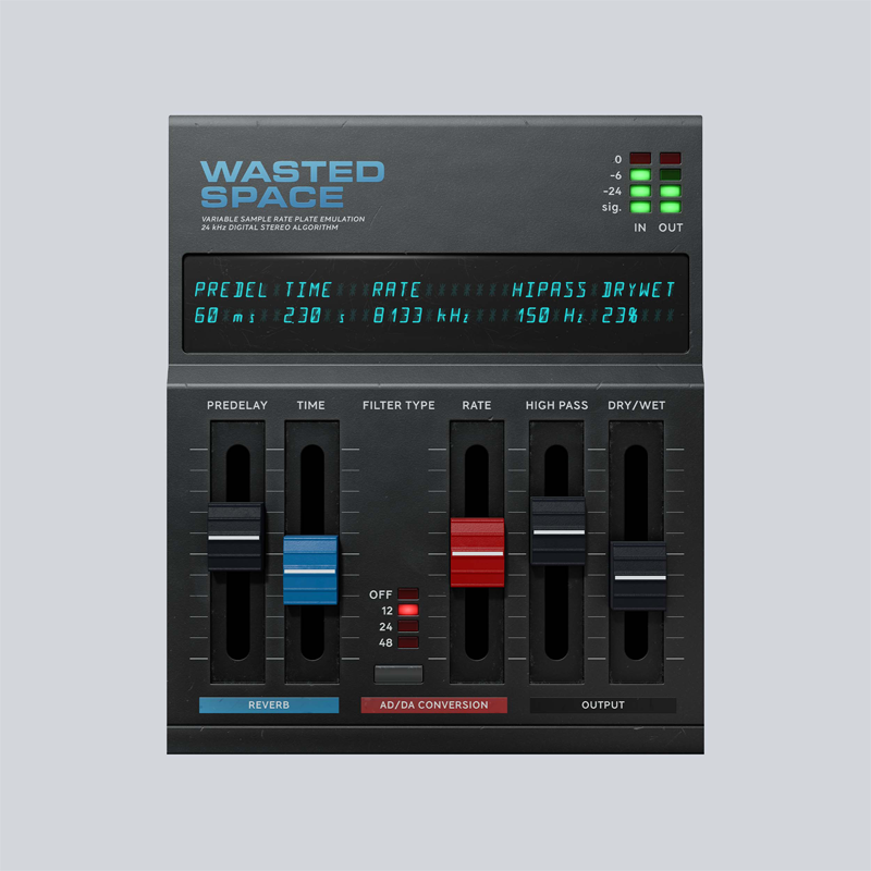 Softube / Wasted Space【★=日本限定企画 =Softube : Delay & Reverb プロモーション！セール期間: ~2025年7月29日11:59まで！！★】