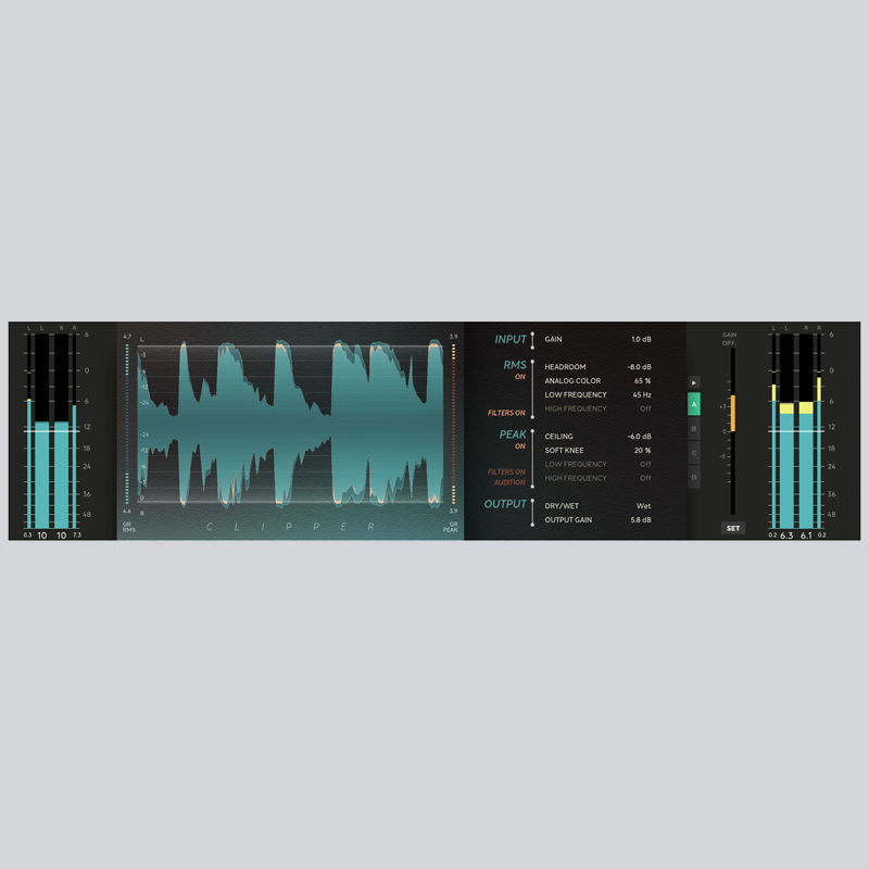 Softube / Clipper【★日本限定企画 ・Softube : サチュレーション系がお買い得！期間:~2025年8月21日11:59まで！！★】