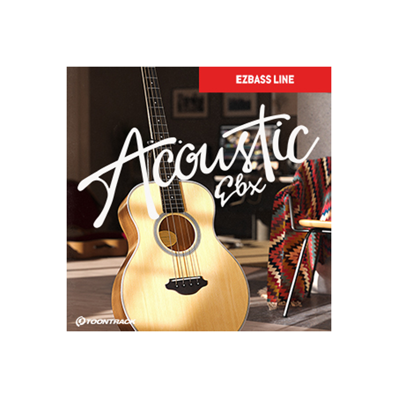 TOONTRACK / EBX – ACOUSTIC【★アコースティック・ベースを精密にキャプチャしたEBX拡張ライブラリ！★】【★Toontrack Weekend Deals. 期間:~2025年9月1日(月) 17:00まで！！★】