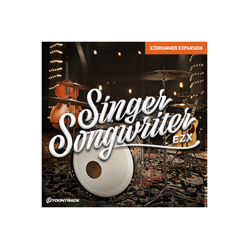 TOONTRACK / EZX – SINGER SONGWRITER【★アコースティックな楽曲制作に最適なEZX拡張音源！★】【★Toontrack Weekend Deals. 期間:~2025年9月1日(月) 17:00まで！！★】