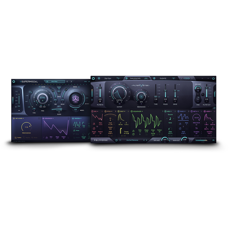 POLYVERSE / Filter Bundle【★究極の多機能フィルタープラグイン——想像を超えるサウンドデザインをこの一台で！★】