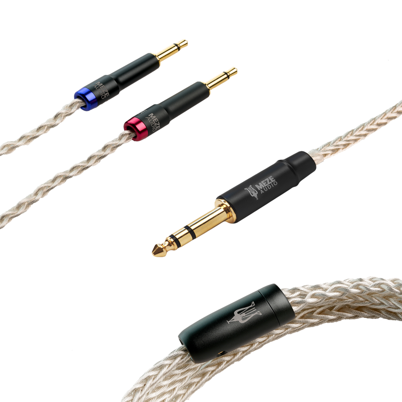 Meze Audio / M3.5-S6.3P【★6.3mm SILVER-PLATED PCUHD PREMIUM CABLES★】