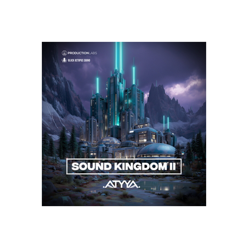 BLACK OCTOPUS / ATYYA – Sound Kingdom Volume 2【★ベースミュージックを中心に使える怪しげで没入的なサウンド集第二弾！★】