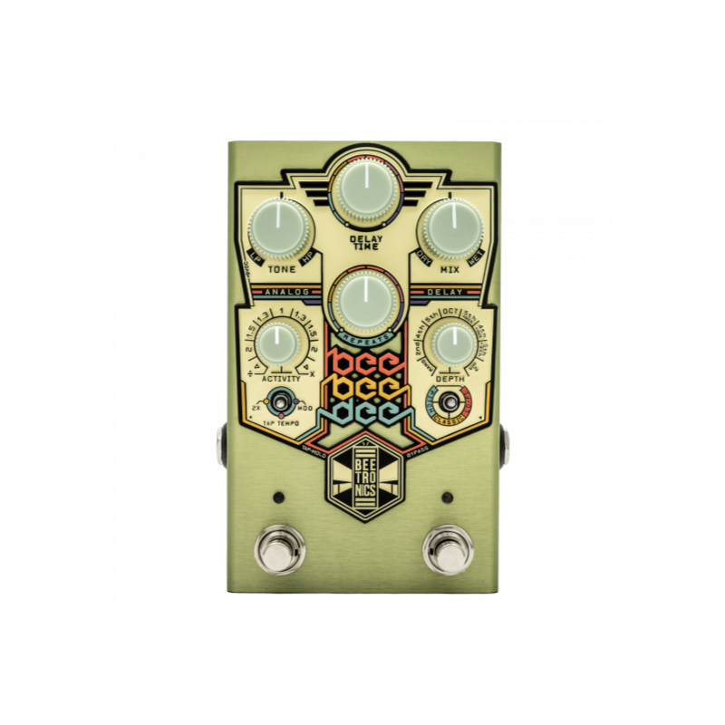 Beetronics / BeeBeeDee =アナログディレイペダル=【★2025年10月上旬頃発売予定！ご予約受付中です！！★】