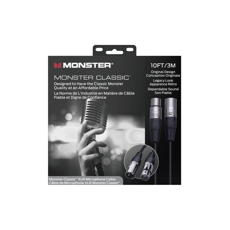 MONSTER / Monster Classic Microphone Cable [CLAS-M-10]