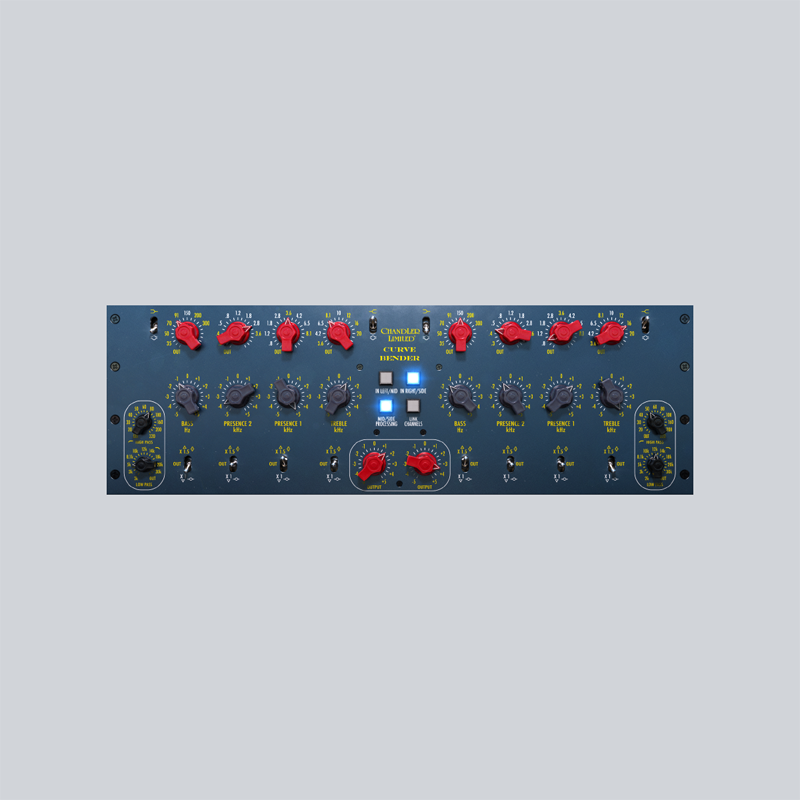 Softube / Chandler Limited Curve Bender【★至高のアナログ・マスタリング・イコライザー！★】【★Softube Chandler Limited & Vocal プラグインセール！(~2025年10月1日14:59まで)★】