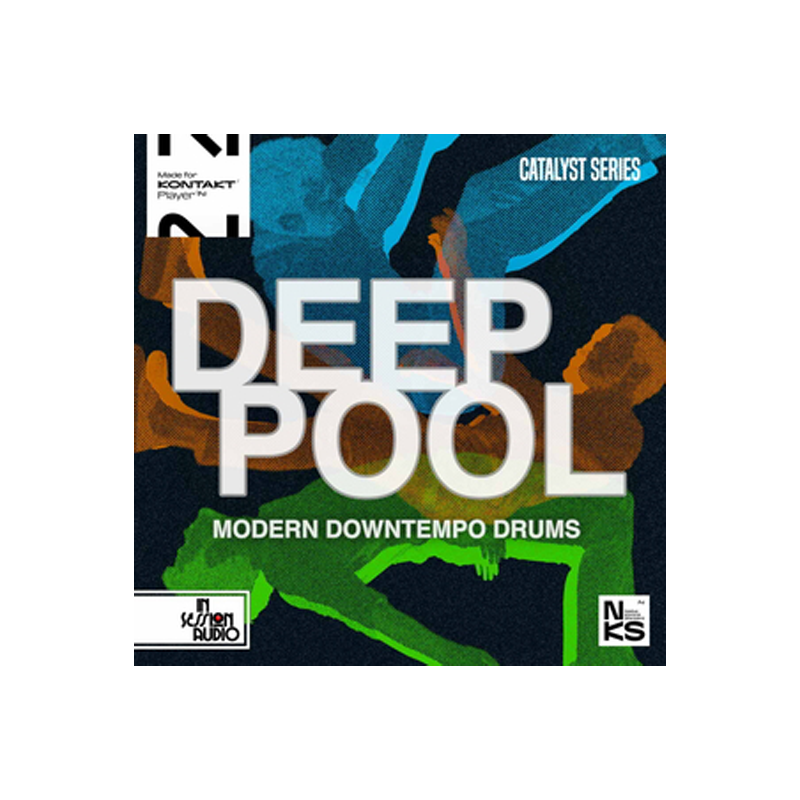 In Session Audio / DEEP POOL【★ダウンテンポなドラムトラック制作に最適なKONTAKTライブラリ！★】
