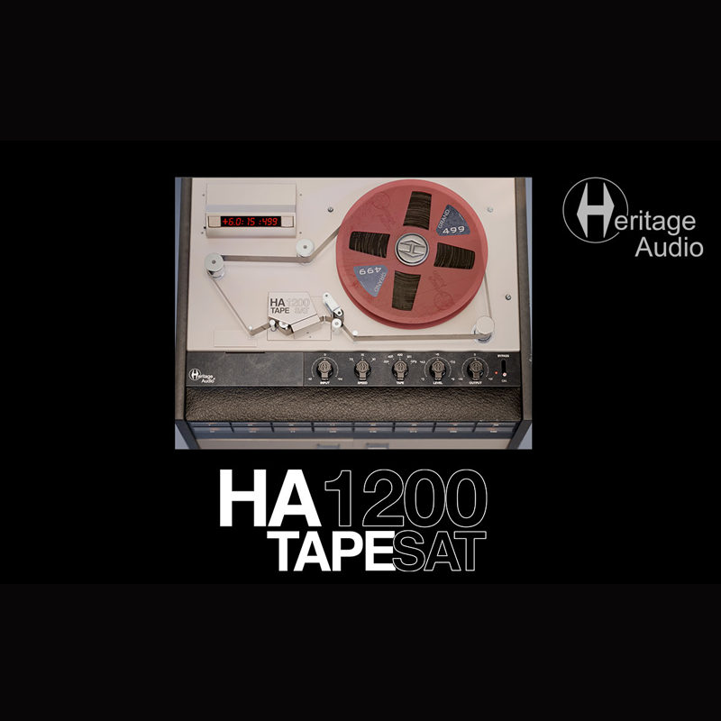 Heritage Audio / HA1200 TapeSat【★唯一無二のテープマシンを忠実に再現！★】