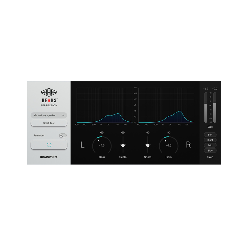Plugin Alliance / HEARS Perfection【★あなたの聴覚に合わせた補正で、正確なモニタリングを実現！★】【★イントロセール期間:〜2025年10月11日(土)23:59まで！！★】