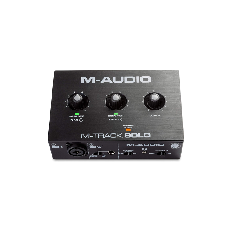 M-AUDIO / M-Track Solo【★2チャンネルUSBオーディオインターフェース！★】