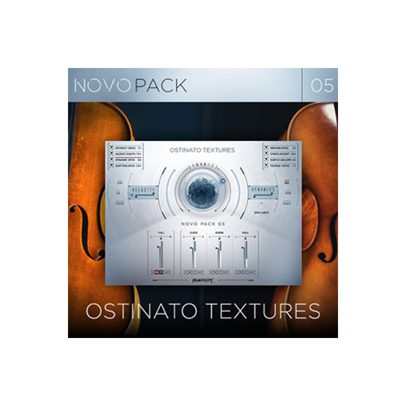 HEAVYOCITY / NOVO PACK 05 – Ostinato Textures【★オスティナートに特化した、HEAVYOCITY流ソロストリングス・テクスチャ音源！★】【★HEAVYOCITY『NOVO PACK 05 – Ostinato Textures』イントロオファー20%OFF！期間:~2025年9月5日(金)まで！！★】