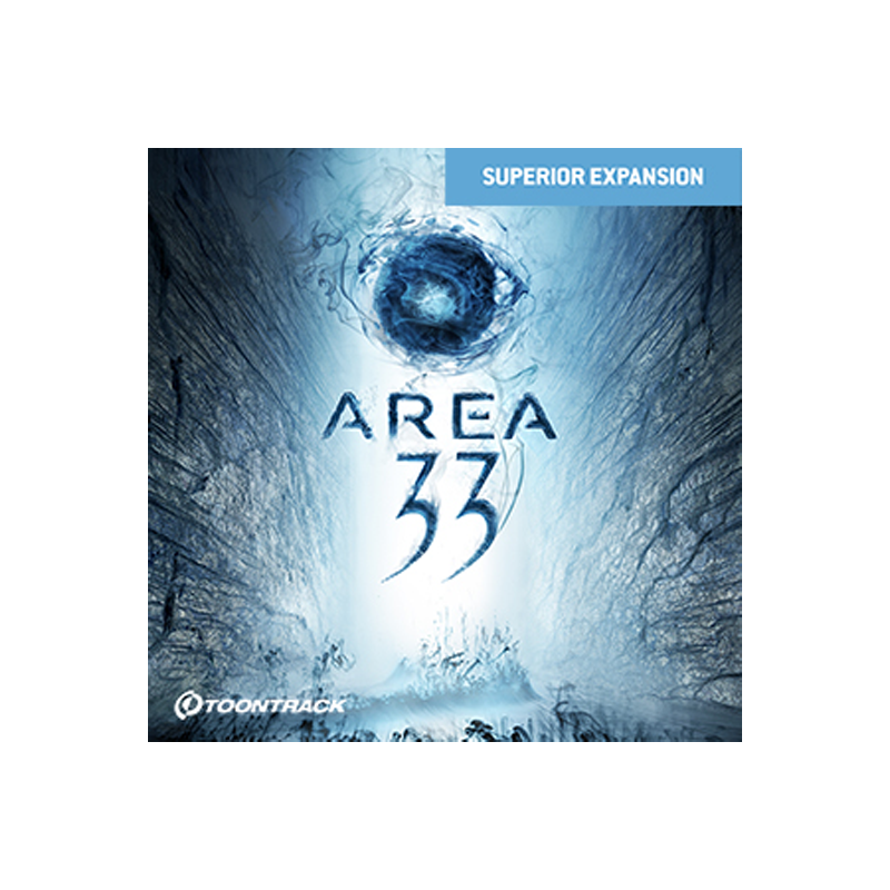 TOONTRACK / SDX – AREA 33【★『Drumkit From Hell』制作時のメンバーが再集結して制作された、モンスター級SDXライブラリ！★】【★TOONTRACK SUPERIOR SEPTEMBER！期間:~2025年10月1日(水)17:00まで！！★】