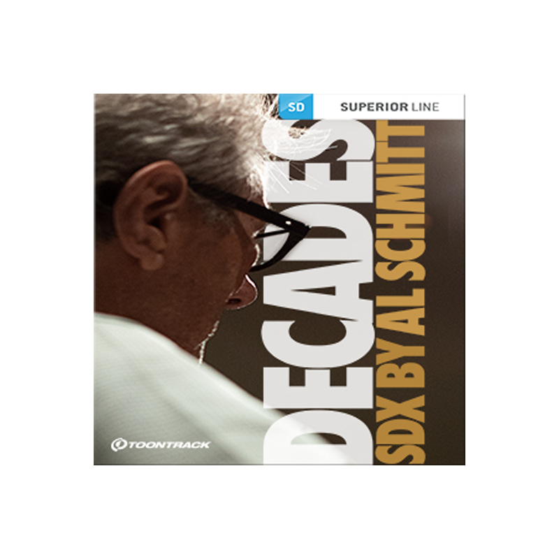 TOONTRACK / SDX – DECADES【★総容量約99GB！あの“Al Schmitt”によって制作された、SDXライブラリ！★】【★TOONTRACK SUPERIOR SEPTEMBER！期間:~2025年10月1日(水)17:00まで！！★】