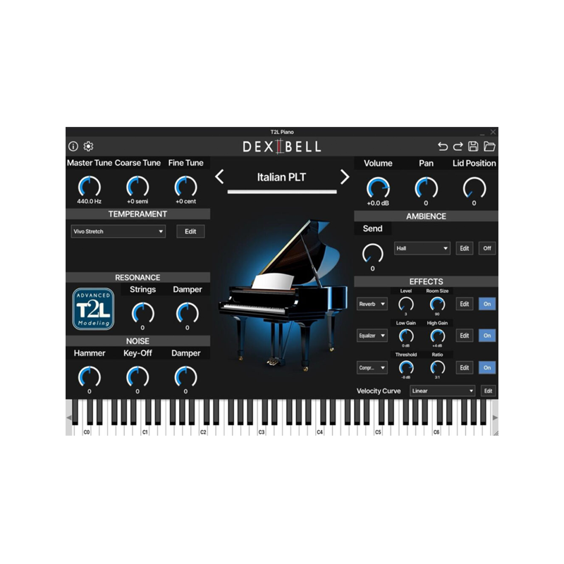 Dexibell / T2L Piano【★T2Lテクノロジーを搭載した初のピアノ音源ソフトウェア！★】【★イントロプライス・セール！期間:~終了日未定！！★】