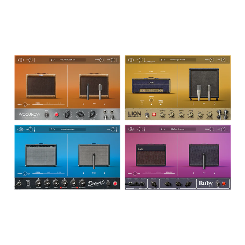 Universal Audio / UAD Guitar Amp Bundle【★＜新学期、新たなツールで始めよう＞Back To School : Universal Audio 9月セール！期間:~2025年9月30日11:59まで！！★】
