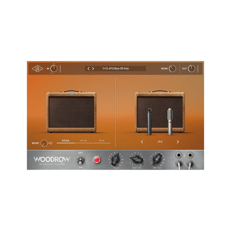 Universal Audio / UAD Woodrow ’55 Instrument Amplifier【★＜新学期、新たなツールで始めよう＞Back To School : Universal Audio 9月セール！期間:~2025年9月30日11:59まで！！★】
