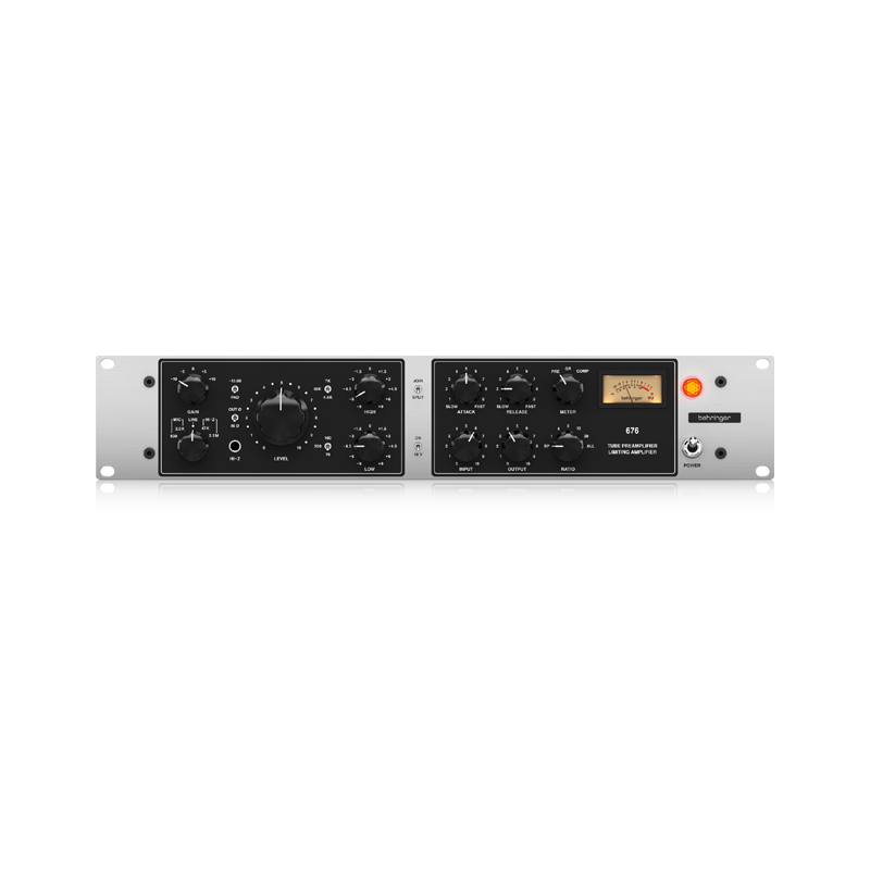 BEHRINGER / 676 =国内正規品=【★カスタム設計のMIDASトランスを内蔵したクラシック真空管プリアンプ/FETスタイルコンプレッサー！★】【★発売予定日:2025年10月27日(月)！初回入荷分ご予約受付中です！！★】