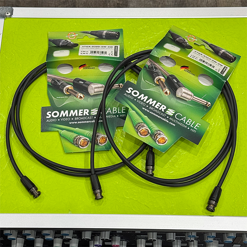 SOMMER CABLE / VTGX-0200-SW-SW =2,00m (6,56 ft)=【★2本限定のアウトレット特価!(残り:1本のみ)★】