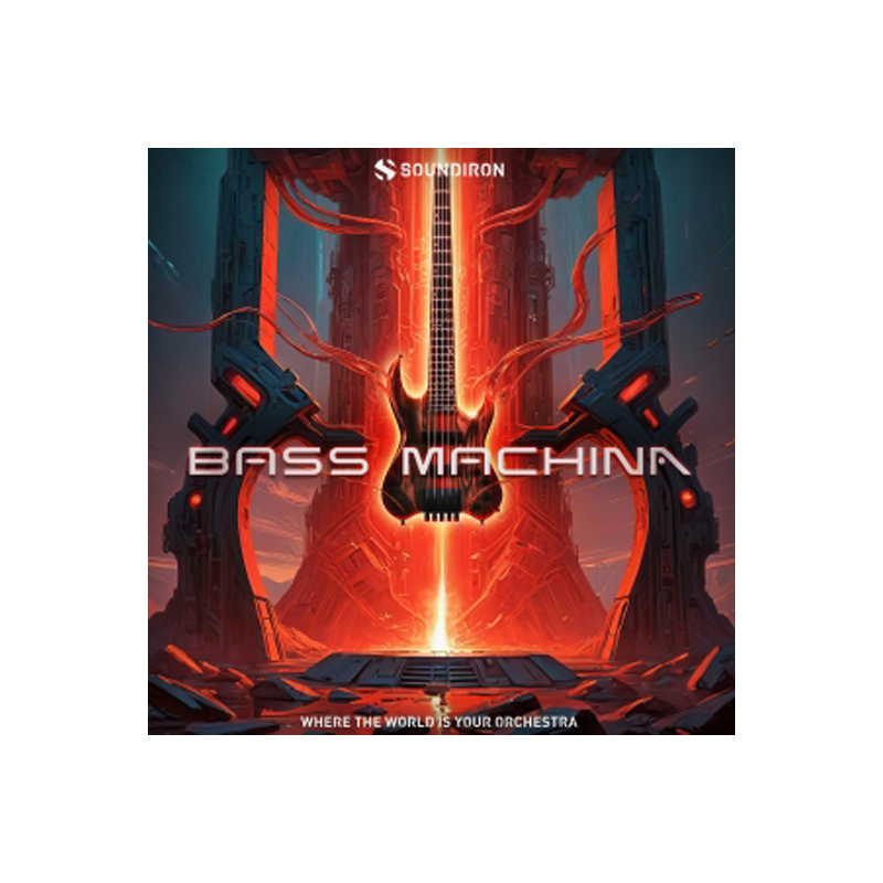 SOUNDIRON / Bass Machina【★アグレッシブな重低音を追求した、メタル／ジェント向け5弦ベース音源！★】【★Soundiron 新規3製品がリリース記念セールで最大25%OFF! 期間:~2025年10月23日(木)まで！！★】