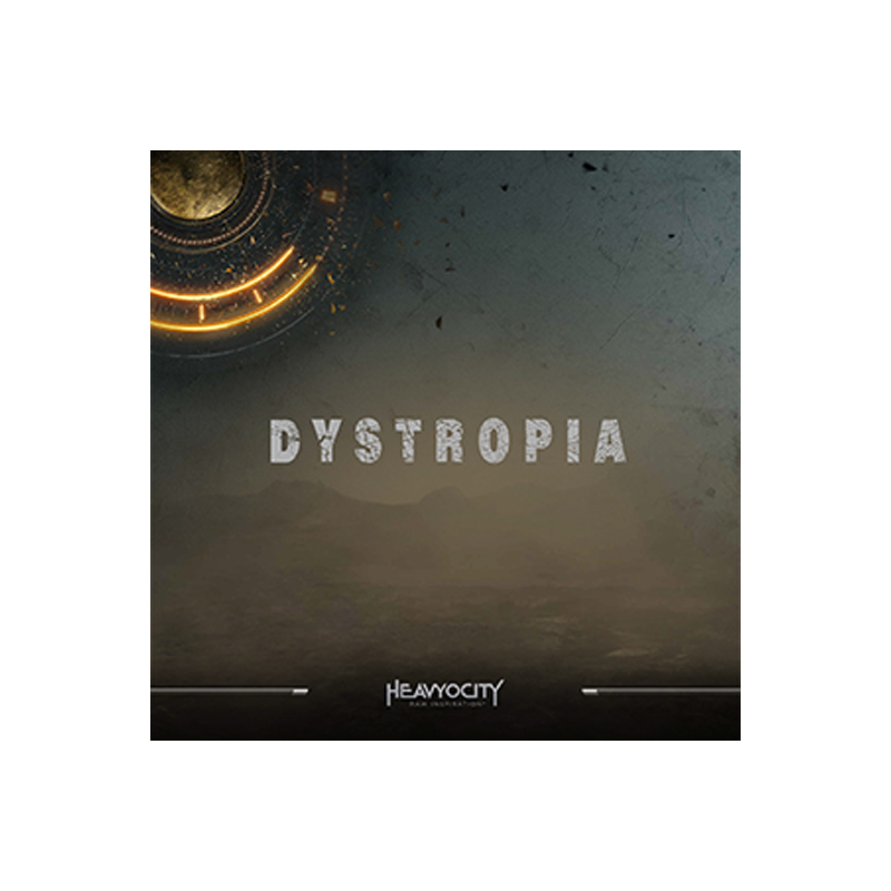 HEAVYOCITY / Dystropia【★不穏・不安・歪みを纏う、暗黒感のサウンドパレット！★】【★Heavyocity『Dystropia』イントロオファー30ドルOFF！期間:~2025年10月31日(金)まで！！★】