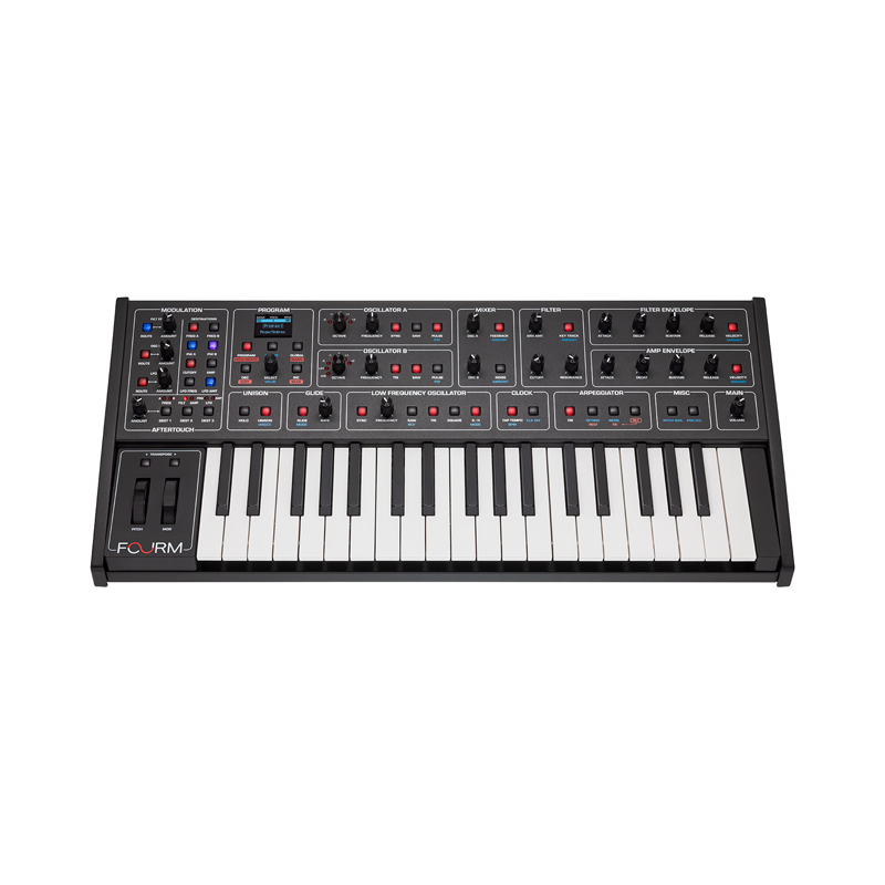SEQUENTIAL (Dave Smith Instruments) / Fourm  =4-Voice analog synth with polyphonic aftertouch=【★2025年10月20日(頃)発売予定！初回入荷分ご予約受付中です！！(残り:1台)★】【★店頭展示予定！★】
