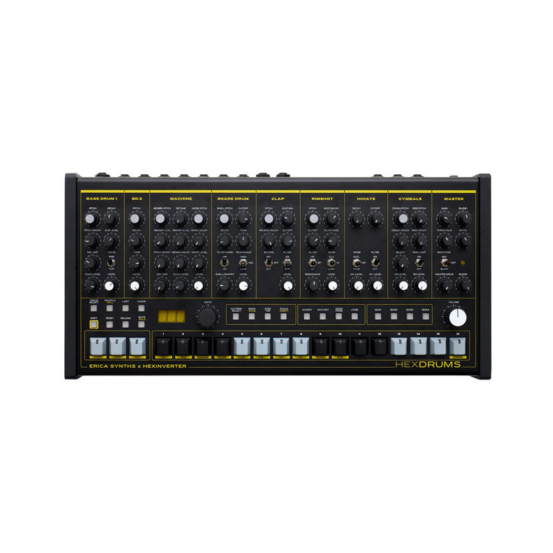 Erica Synths × Hexinverter / HexDrums【★2025年12月4日(前後)発売予定！ご予約受付中です！！★】