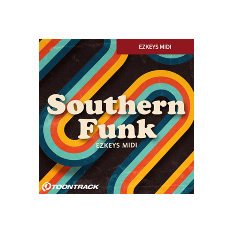 Toontrack / KEYS MIDI – Southern Funk【★ニューオーリンズのジャズ等から派生した、ファンクサウンドを収録したEZkeys用MIDIパック！★】【★TOONTRACK MIDI MONTH. 期間:~2025年11月1日17:00まで！！★】