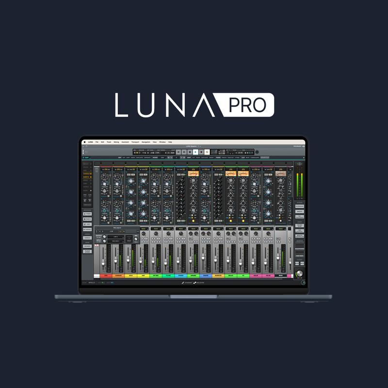Universal Audio / LUNA PRO 2.0【★LUNAバージョン2.0リリースセール！期間:~2025年10月27日23:59 まで！！★】【★2025年10月28日発売予定！ご予約受付中です！！★】