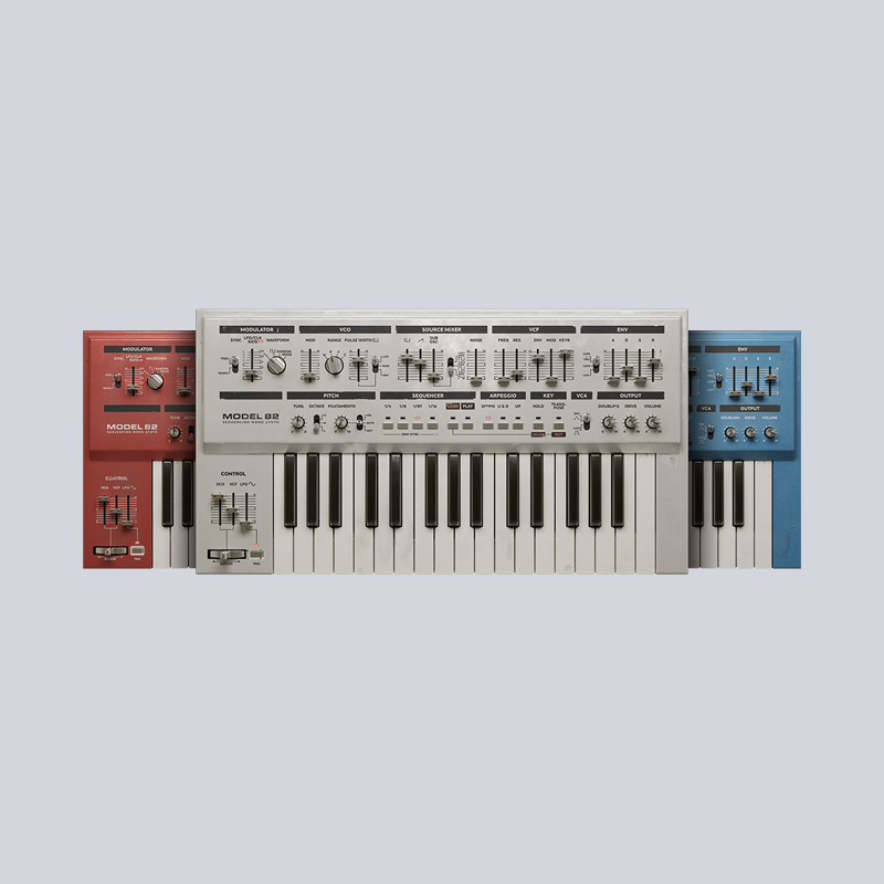 Softube / Model 82 Sequencing Mono Synth【★テクノの象徴的なサウンドからフィーリングまでを忠実にプラグイン化！★】【★Softube 10月 インストゥルメントセール！期間:~2025年10月22日14:59まで！！★】