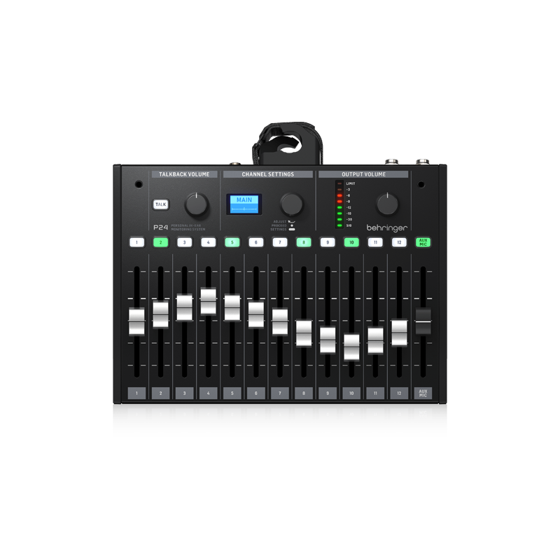BEHRINGER / P24 =国内正規品=【★13のステレオチャンネルと60mmフェーダーを備えたStageConnect対応パーソナルモニターミキサー！★】【★発売予定日:2025年10月27日(月)！ご予約受付中です！！★】
