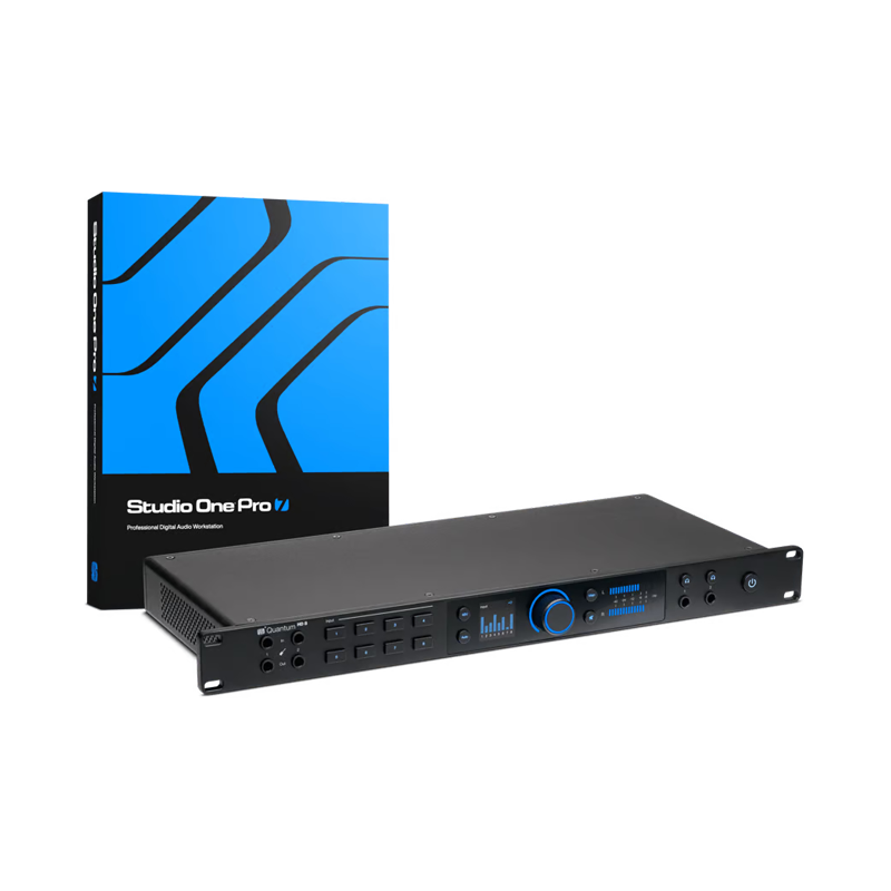 PreSonus / Quantum HD 8 =国内正規品=【★高性能な26インx30アウト、32-bit/192 kHz対応のAD/DAコンバーター搭載のオーディオ・インターフェース！★】【★対象製品にStudio One Pro 7 or Atudio One Artist 6 永続版がバンドル！期間:〜2025年12月31日まで！！★】