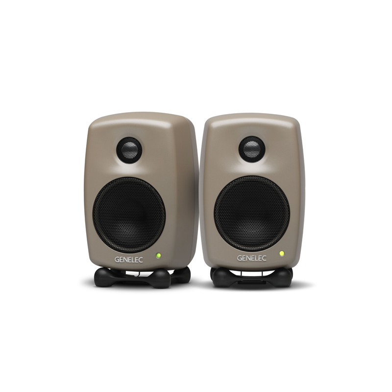 GENELEC / 8010A RAL1035 [PEARL BEIGE] =スタジオ・モニター= (1Pair)【★Genelec 2ウェイ・モデル20周年記念スペシャル企画 第4弾！SMITHS オリジナル・オーダーカラーモデル！！(期間:～終了日未確定。)】【★8010Aは、真のリファレンス性能と広い周波数特性を、非常にコンパクトなサイズに凝縮しています！★】【★店頭にて展示機がございます！★】【★今なら即納可能です！★】