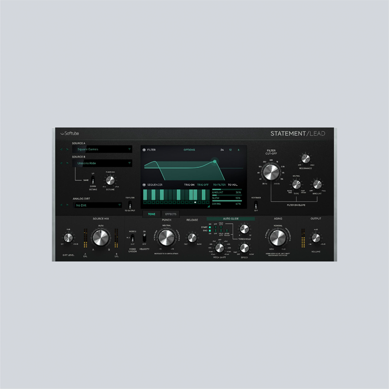 Softube / Statement Lead【★Softubeが示すリード・シンセサイザー！★】【★Softube 10月 インストゥルメントセール！期間:~2025年10月22日14:59まで！！★】