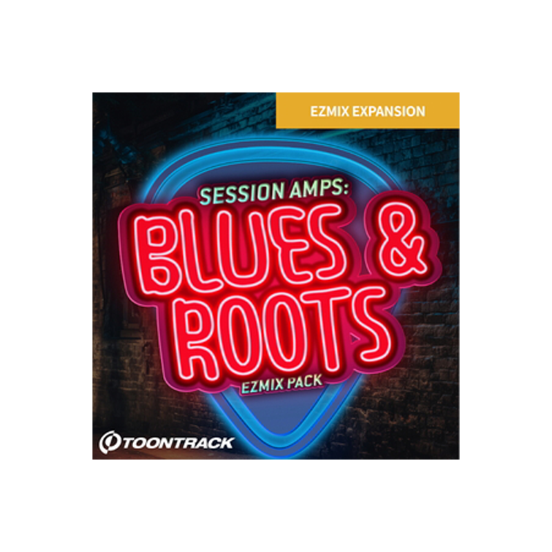 TOONTRACK / MIX PACK – Session Amps Blues & Roots【★ブルースやジャズ向けの繊細なトーンや荒々しいギターサウンドを含んだ『EZmix 3』拡張パック!★】