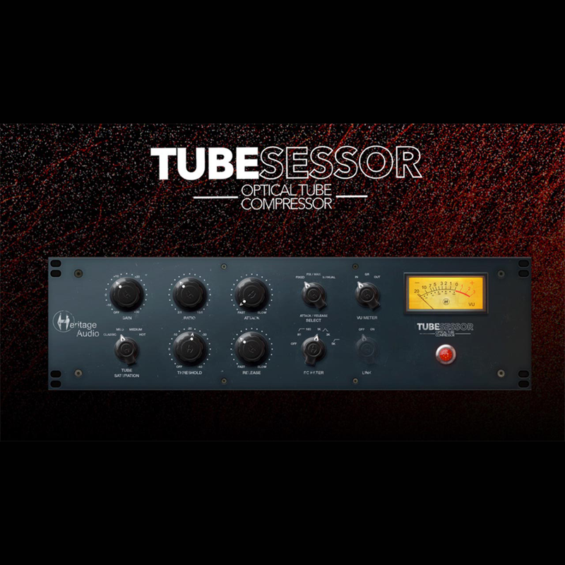 Heritage Audio / TUBESESSOR Plugin【★業界を変えたブリティッシュ・ダイオードブリッジ・コンプレッサー、ついにプラグイン化！★】【★Heritage Audio取扱記念イントロセール！期間:~2025年10月30日14:59まで！！★】
