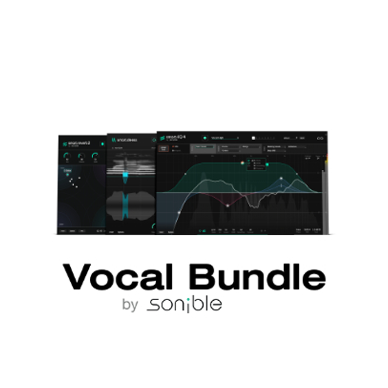 SONIBLE / vocal:bundle【★重要な要素は際立たせ、不要な要素は取り除く。ボーカルのミックスに特化したバンドル！★】【★It’s Voxtober！ボーカルミックスに特化した新バンドル＆各種プラグインが最大61%OFF！期間:~2025年11月3日(月)まで！！★】