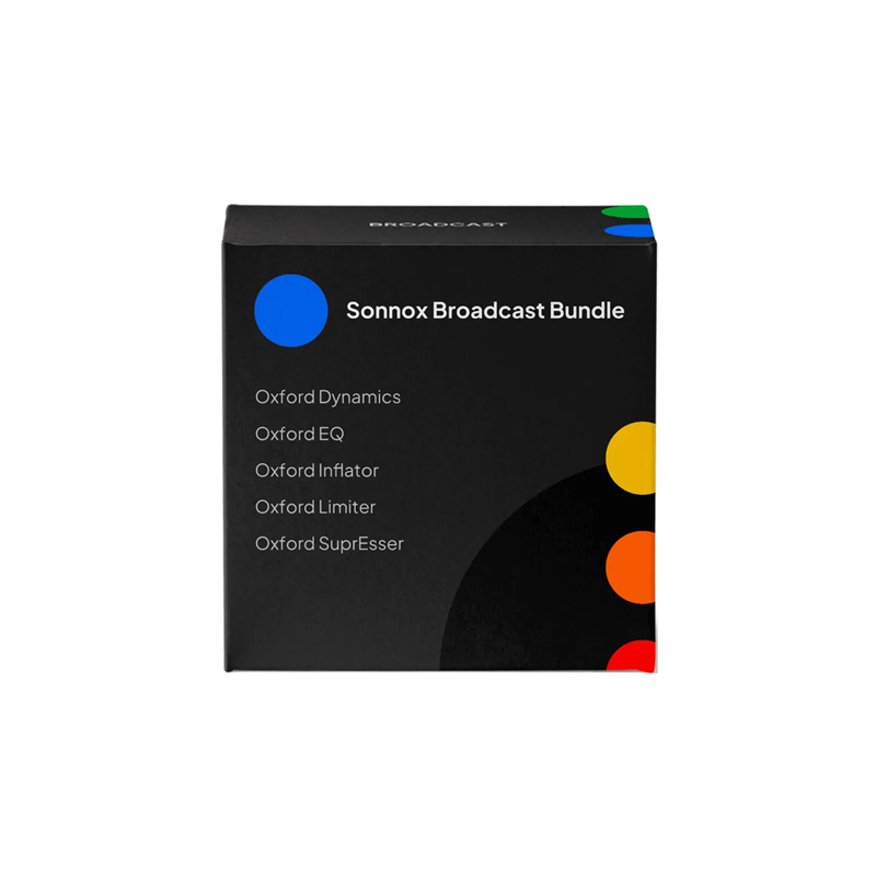 Sonnox / Broadcast Native (5 Oxford Plug-ins)【★Sonnox Black Friday 2025 : 第1弾 – バンドル全製品75%オフ！セール期間：〜2025年12月1日23:59まで！！★】
