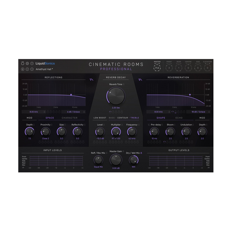 LiquidSonics / Cinematic Rooms Professional (upgrade)【★日本語マニュアル付属 シンプルながらパワフルで、クラス最高のルームリバーブ ステレオからマルチチャンネルまで対応！★】【★LiquidSonics BLACK FRIDAYセール！期間:~2025年12月8日14:59まで！！】