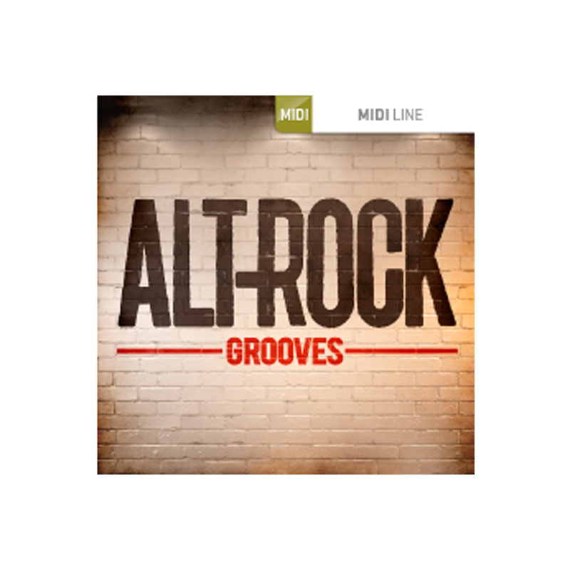 TOONTRACK / DRUM MIDI – ALT-ROCK GROOVES【★オルタナティヴ・ロック系！同社ドラム音源専用追加MIDIパック！★】【★TOONTRACK BLACK FRIDAY WEEK DEALS！期間:~2025年12月2日16:59まで！！★】