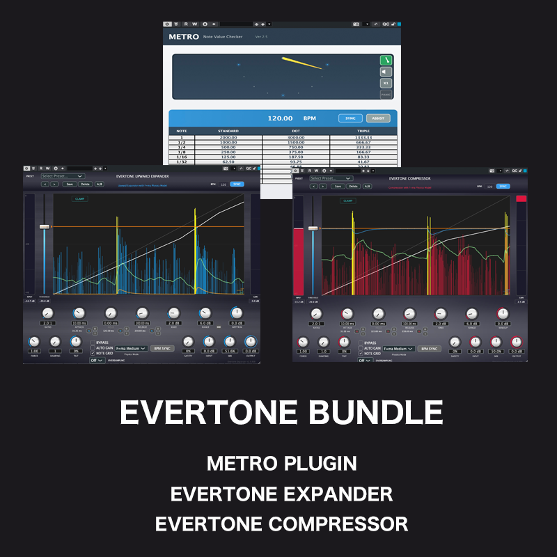 EVERTONE PROJECT / EVERTONE BUNDLE【★お買い得なEVERTONE BUNDLE・3プラグインセット！！★】