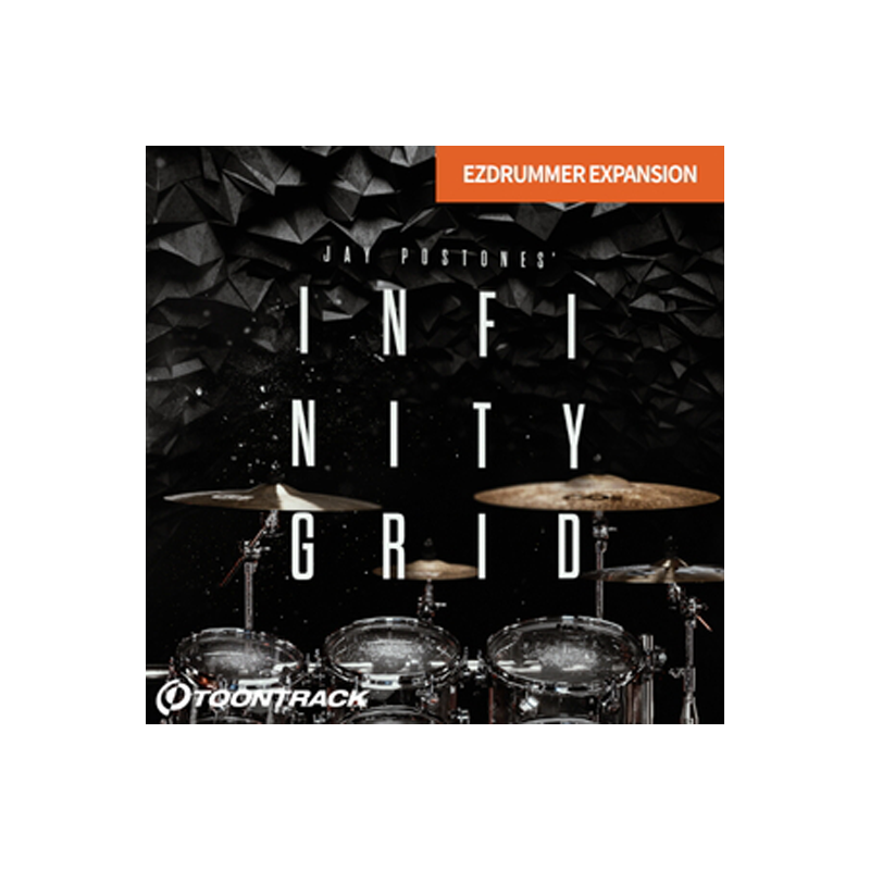 TOONTRACK / EZX – Infinity Grid【★TesseracT のドラマー Jay Postones と手掛けたプログレッシブ・メタル向けEZX拡張音源！★】