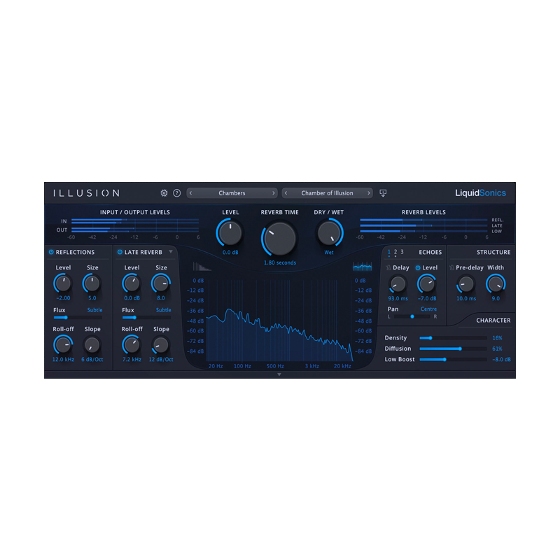 LiquidSonics / Illusion【★日本語マニュアル付属 美しいホール、チェンバー、部屋などの空間シミュレーション！★】【★LiquidSonics BLACK FRIDAYセール！期間:~2025年12月8日14:59まで！！】