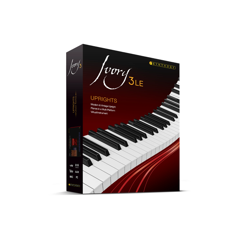 Synthogy / Ivory 3 LE Uprights（Modern／Vintageバンドル）【★Synthogy BLACK FRIDAY SALE 2025！期間:〜2025年12月1日23:59まで！！(※予告なくプロモーションが終了、もしくは延長する場合がございます。あらかじめご了承ください。)★】